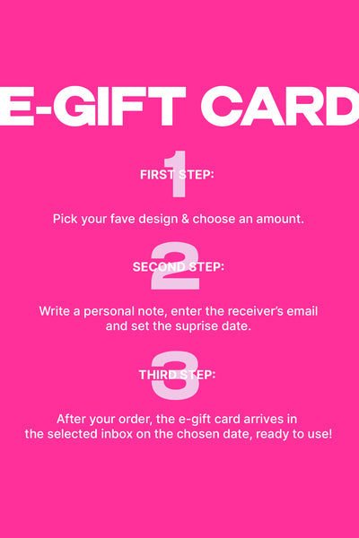 E-Gift Card - Treat yourself