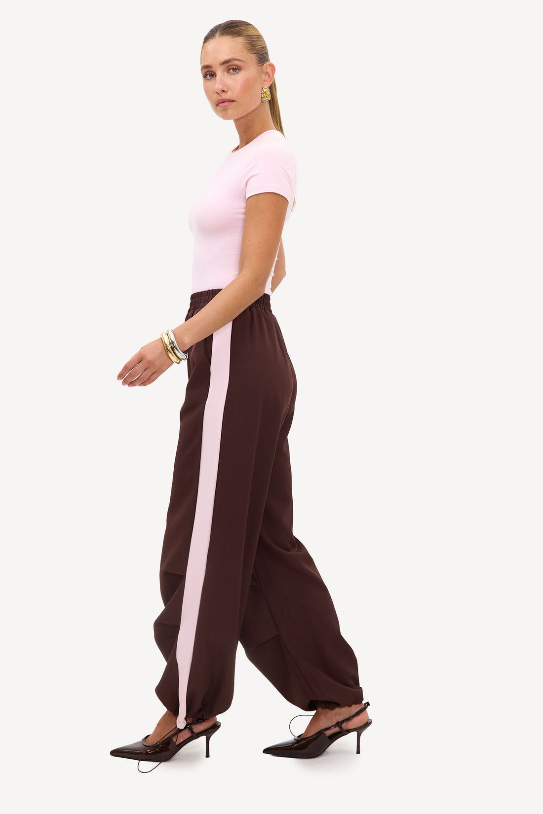 CASCADING BLISS - BROWN